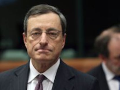 Mario Draghi, presidente del Banco Central Europeo