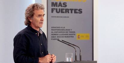 El director del Centro de Alertas y Emergencias Sanitarias, Fernando Simón.