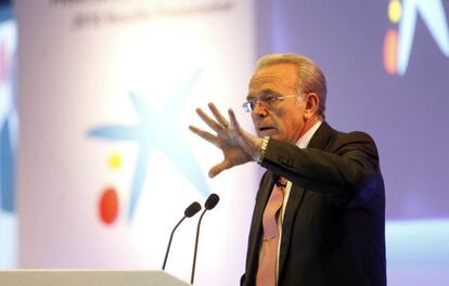 El presidente de La Caixa, Isidre Fainé.