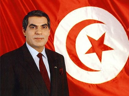 El presidente Ben Alí.