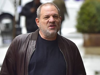 Harvey Weinstein en Tribeca, en Nueva York, en marzo de 2017. 