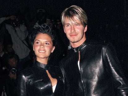 Victoria y David Beckham, en una imagen de 1999, el año en el que se casaron.