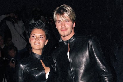 Victoria y David Beckham, en una imagen de 1999, el año en el que se casaron.