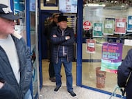 Administración de loterías de Lugo en la que se denunció el atraco en enero de 2024.