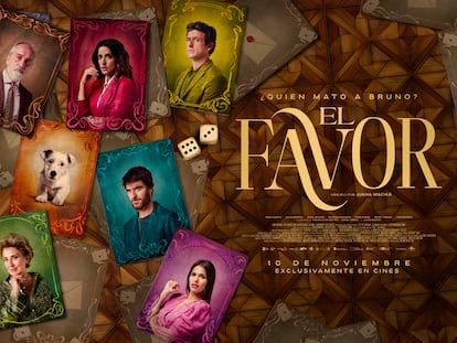 Cartel de la película 'El favor'.