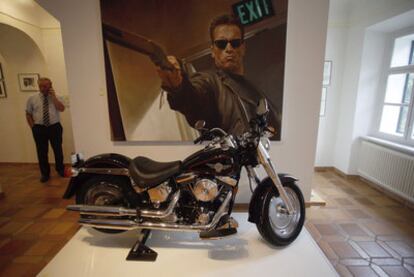Interior de la casa-museo de Arnold Schwarzenegger inaugurada en Austria el sábado.