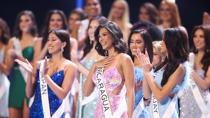 Sheynnis Palacios, durante la gala de Miss Universo.