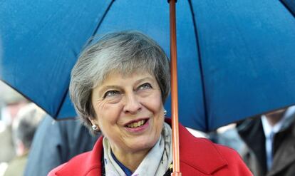 May, el pasado 25 de noviembre durante una visita a Gales