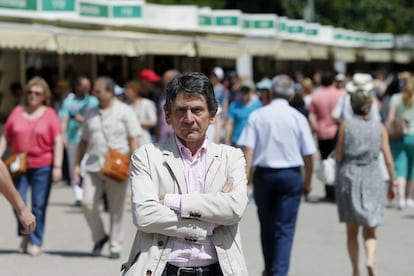 Teodoro Sacristán, impulsor y director de la Feria del Libro de Madrid, en junio de 2016