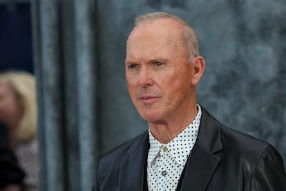 Michael Keaton en la 'premier' británica de 'Beetlejuice Beetlejuice' en el Cineworld de Leicester Square (Londres), el 29 de agosto de 2024