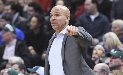 Jason Kidd, en un partido de Milwaukee.