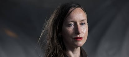 Joanna Walsh en el Festival Internacional de Libro de Edimburgo en 2016.