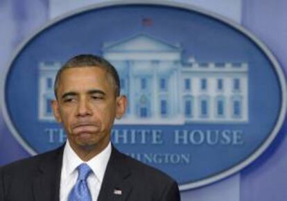 El presidente Barack Obama en una reciente comparecencia en la Casa Blanca. EFE/Archivo