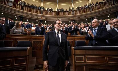 Rajoy al Ple d&#039;investidura. 