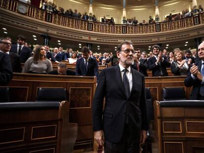 Rajoy al Ple d&#039;investidura. 