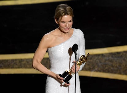 Renée Zellweger, a melhor atriz, por 'Judy'.