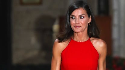 La reina Letizia Ortiz, en Palma, el pasado 7 de agosto.