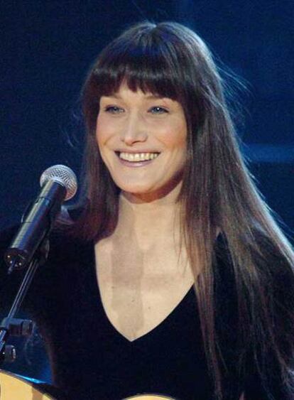 Carla Bruni.