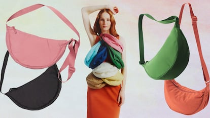 El bolso-riñonera de Uniqlo, que se ha colado en la lista que elabora Lyst de los accesorios más buscados del momento.