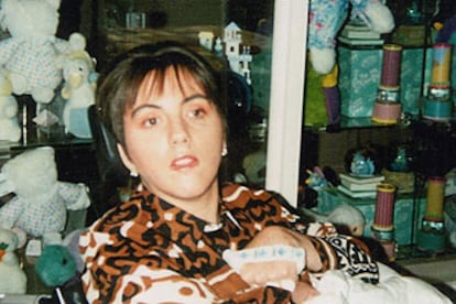 Terri Schiavo, en una foto familiar, antes de enfermar y caer en coma en 1990.