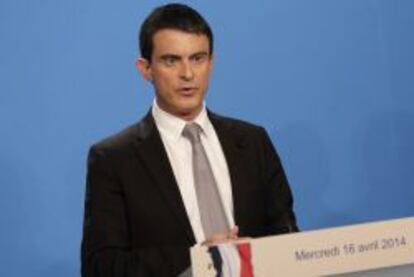 Manuel Valls, primer ministro de Francia