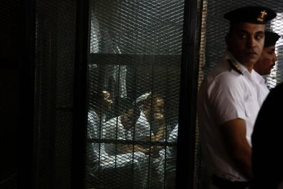 Presos en la prisión de Tora, en El Cairo, en septiembre de 2018.