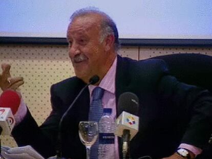 Vicente del Bosque asegura que no se consigue nada siendo duro con los jugadores