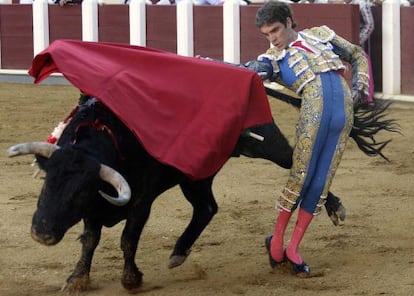 José Tomás, en la Feria de la Virgen de San Lorenzo de Valladolid en 2011.
