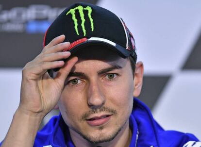 Jorge Lorenzo, en el Gran Premio de Alemania.