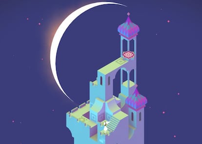 Una imagen de 'Monument valley', éxito de los videojuegos para móviles.