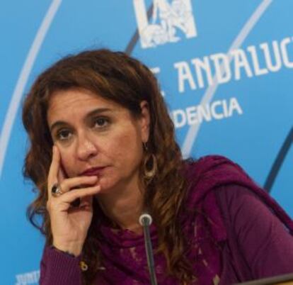María Jesús Montero, consejera de Salud de Andalucía.