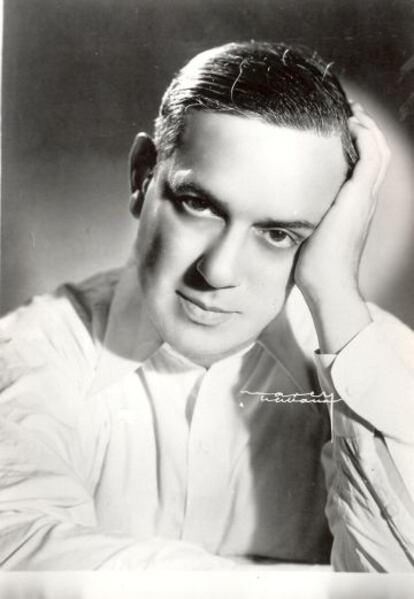 El compositor cubano Ernesto Lecuona. 