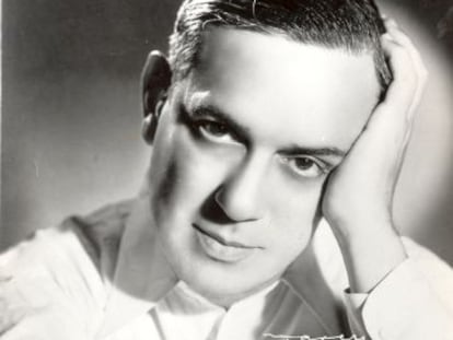 El compositor cubano Ernesto Lecuona. 