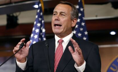 El portavoz de la C&aacute;mara de Representantes, John Boehner.