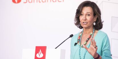 Ana Botín, presidenta del Banco Santander.