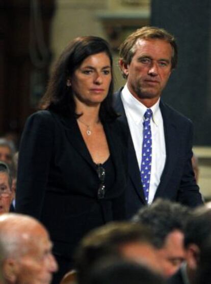 Mary Kennedy, con su marido, en 2009.