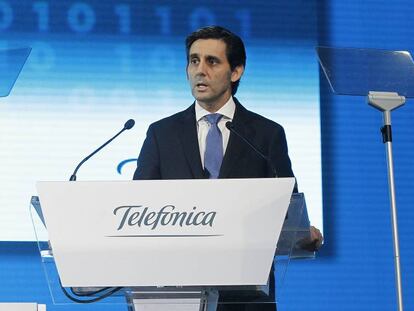 José María Álvarez-Pallete, presidente de Telefónica.