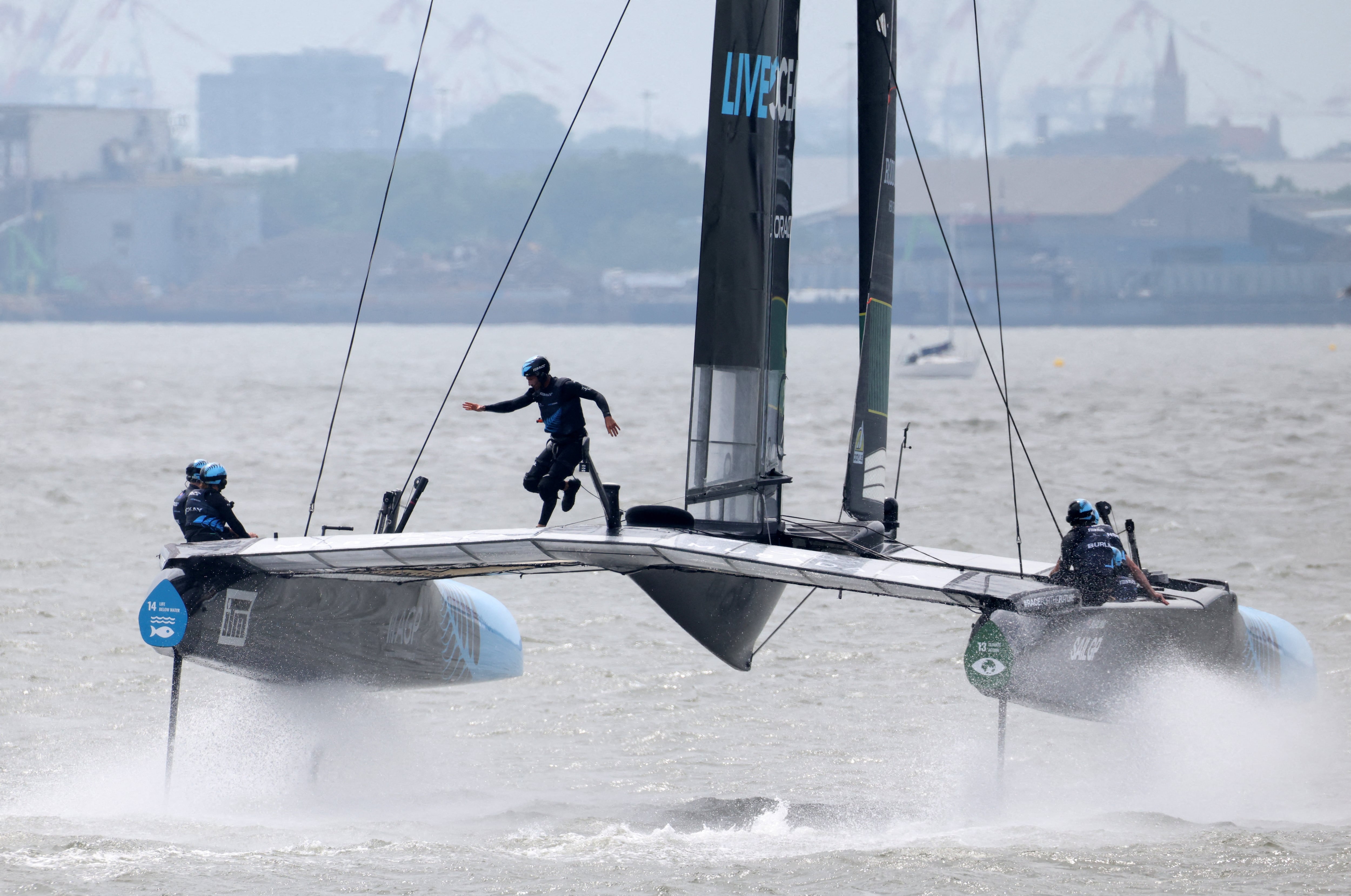 Del Alcorcón al equipo de Nueva Zelanda de SailGP