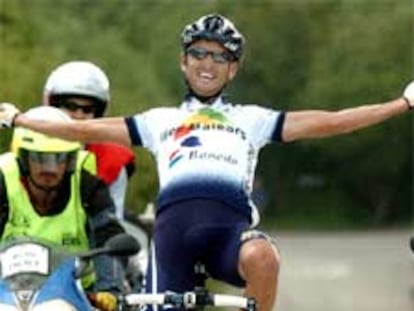 Mancebo, feliz como nunca, al proclamarse campeón de España.