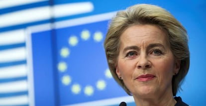 La presidenta de la Comisión Europea, Ursula Von der Leyen.