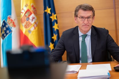 El presidente de la Xunta de Galicia, Alberto Núñez Feijóo.