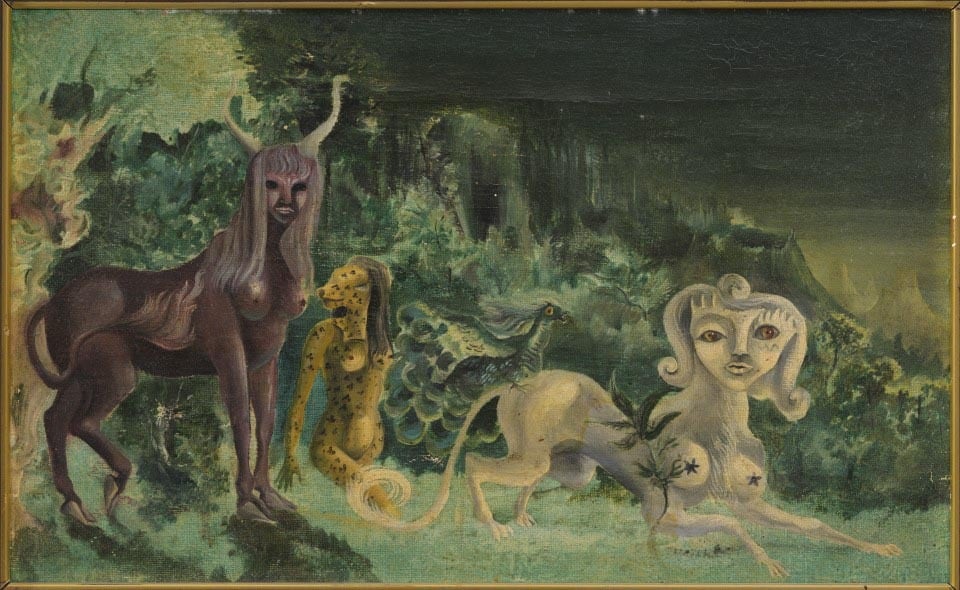 Obra de la pintora surrealista británico-mexicana Leonora Carrington.