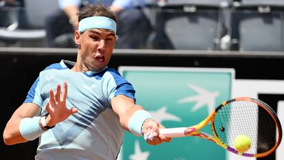 Rafael Nadal en Roma, Italia