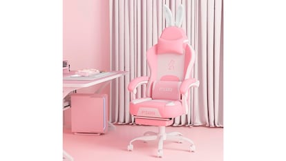 Sillas de gaming sobre fondo blanco.