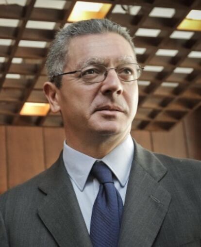 El alcalde de la capital, Alberto Ruiz-Gallardón.