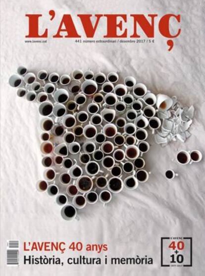 Portada del número especial de 'L'Avenç'.