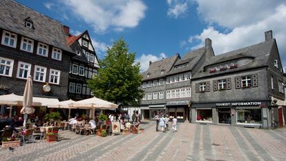 Plaza del Mercado de Goslar (Alemania).