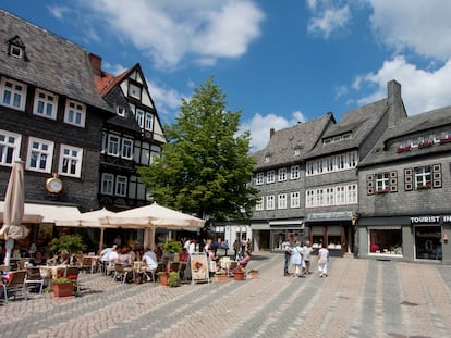 Plaza del Mercado de Goslar (Alemania).