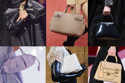 Chloé, Frerragamo, Prada, Loewe, Victoria Beckham y Louis Vuitton PV 2023.