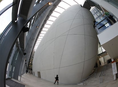 Interior del nuevo Centro Darwin en el Museo de Historia Natural de Londres.